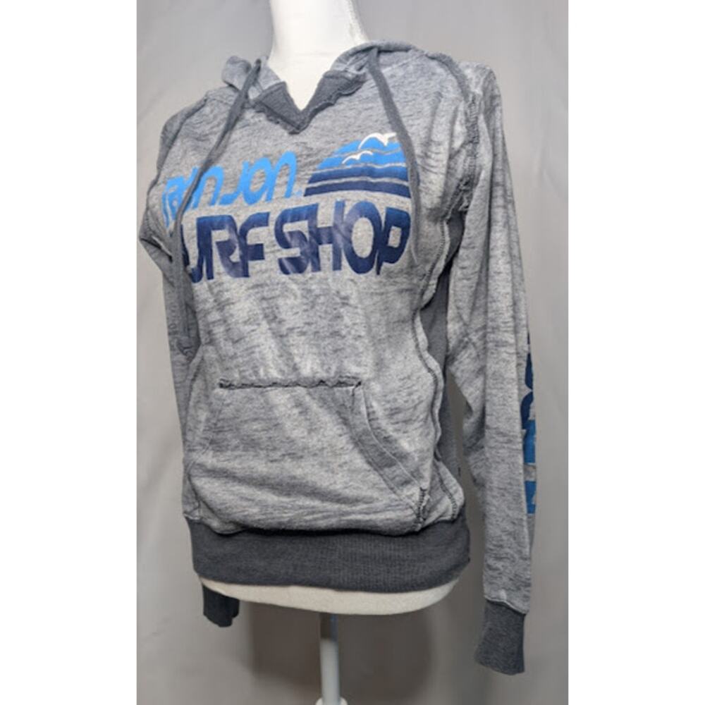 Ron Jon Surf Shop Gray Hoodie with kangaroo pocket youth XL Myrtle Beach